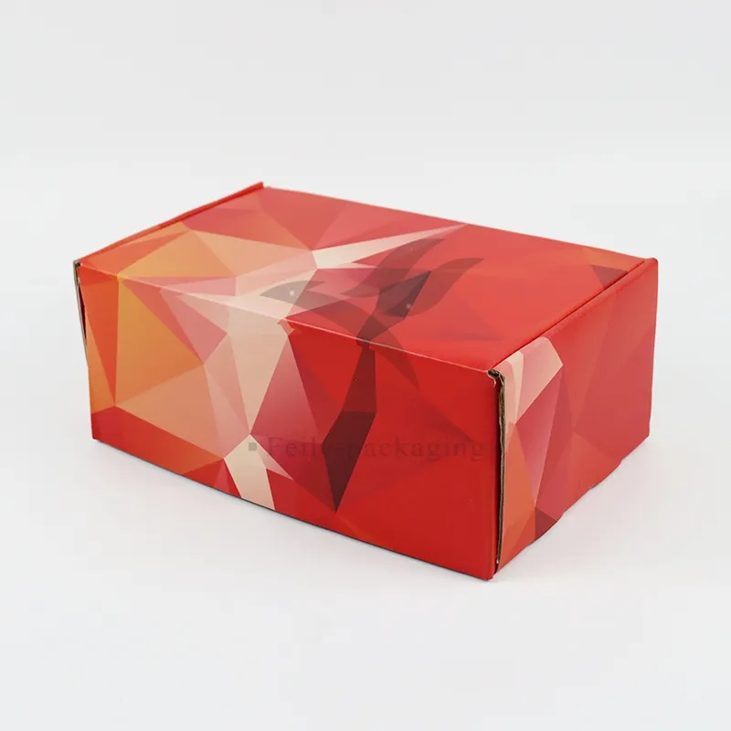Cheap Wholesale Personalized Durable Customized Printing Factory Price Corrugated Shoe Clothing Scarf Gift Keyboard Case Shipping Cardboard Paper Packaging Box
