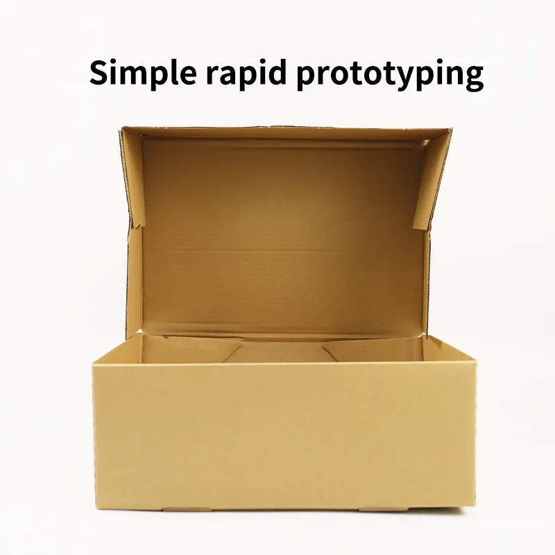 Factory Wholesale Custom Eco-Friendly Recyclable Printed Logo Food Shipping Packaging Cardboard Vegetable Fruit Shoe Kraft Corrugated Paper Boxes
