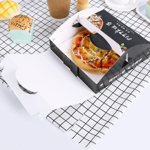 Wholesale Recyclable Pizza Packaging Boxes Manufacturer Custom Printed Pizza Box with Handle