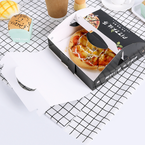 Wholesale Recyclable Pizza Packaging Boxes Manufacturer Custom Printed Pizza Box with Handle