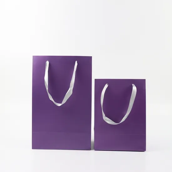 Factory Customized Print Luxury Personalized Degradable Recyclable Shopping Gift Food Arts Crafts Packaging Kraft Cardboard Paper Bag with Portable Handle