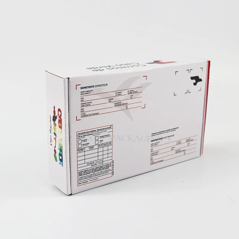 Factory Cheap Wholesale Personalized Eco-Friendly Aircraft Custom Print Corrugated Shoe Cloth Scarf Gift Keyboard Case Shipping Cardboard Paper Packaging Box