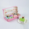 Factory Wholesale Cheap Personalized Luxury Transparent Window Customized Printed Food Grade Disposable Packaging Macaron Cake Doughnut Sweet Cardboard Box