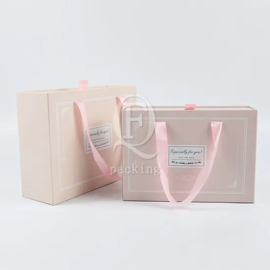 Wholesale Luxury Biodegradable Aircraft Packaging Customized Corrugated Printed Shoe Clothing Scarf Shipping Gift Case Storage White Card Box with Handle