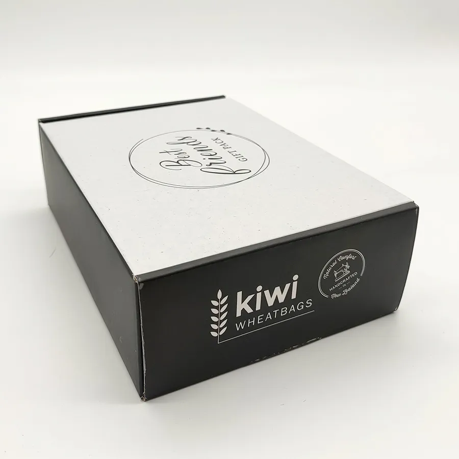Waterproof and Oilproof Gift Box Packaging Biodegradable Thickened Cowhide Packaging Box