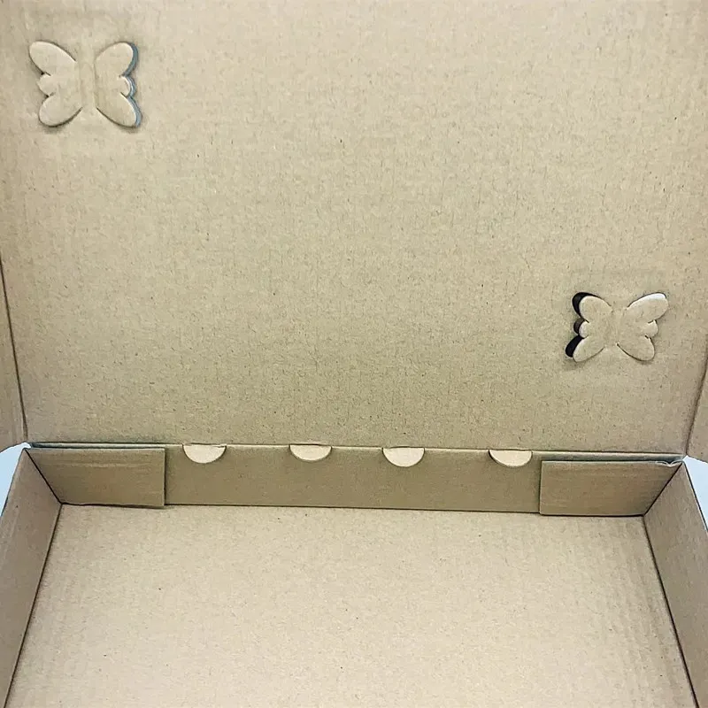 Custom Printed Wholesale Manufacturer 12 Inch Pizza Kraft Corrugated Cardboard Packing Box with Logo
