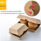 New Design Biodegradable Paper Box for Burger Kraft Paper Burger Box Personalized Burger Box