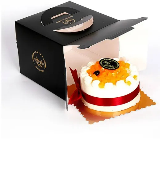 Wholesale Disposable Environmentally Friendly Recyclable Paper Cake Box