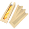 High Quality Oil-Proof Design Printed Wrapping Kraft Paper Custom Baked Toast Bread Bag with Transparent Plastic Window
