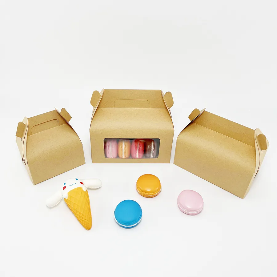 Exquisite Paper Cake Box Party Cardboard Custom Printing Paper Boxes with Window