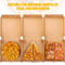 12inch Food Grade Corrugated Custom Printed Size Pizza Design Cardboard Carton Pizza Box