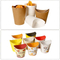 Custom Burger and Chips Paper Packaging Box Burger Fries Paper Box Cheap Burger Box Custom