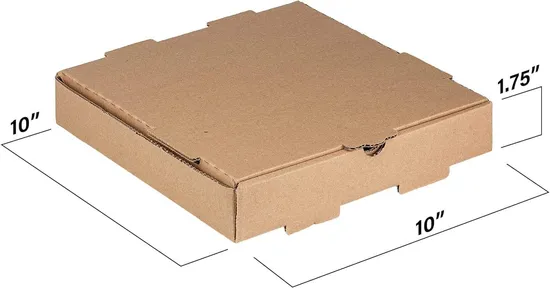 Cheap Price 10 12 14 16 18 Inch Corrugated Cardboard Wholesale Custom Pizza Box.