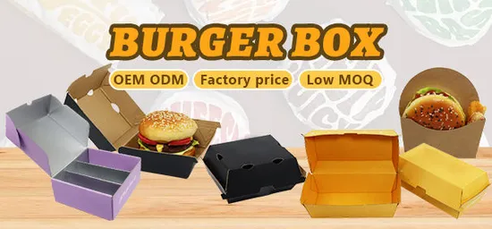 Customized Food Grade Paper Packaging Fried Chicken Box