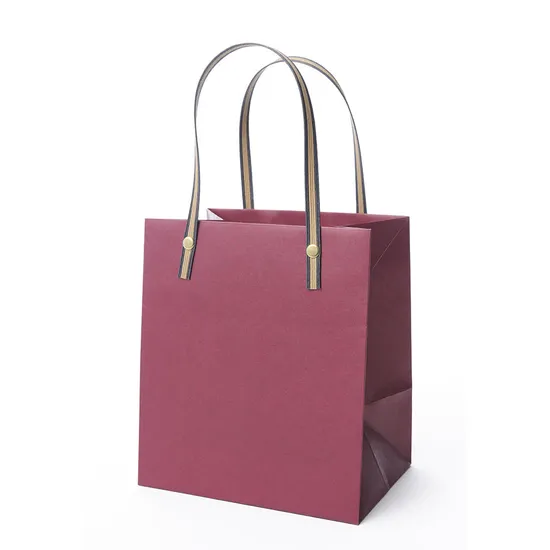 Custom Printed Laminated Shopping Gift Packaging Paper Bag with Logo
