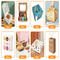 Luxury Customized Portable Macaron Snack Box Biodegradable Recyclable Food Grade Cardboard Cookie Cake Box