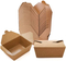 Disposable Party Box Kraft Paper Sushi Salad with Clear Anti Fog Pet Window Wholesale Greatquality Factory Outlet Hot Sale Advanced Durable Fast Food Lunch Box