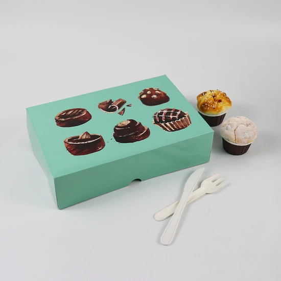 Custom Printed Cake Boxes Wholesale Cookies Cakes Box Print Chocolate Box