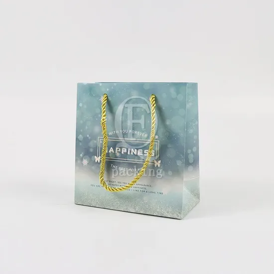 PMC Printing OEM Custom Thickness Packaging Gift Shopping Paper Bag