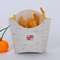 Fast Bucket Containers Take Away Grade Paper Disposable Kraft Food Packaging Frenche Fries Box Chips Cup
