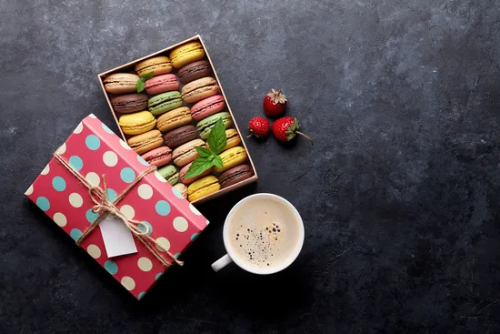 Custom Printed Paper Cosmetic Chocolate Snack Biscuit Cookies Bread Pizza Pie Frozen Food Meatsteak Cake Tea Coffee Nut Swirls Product Packing Packaging Box