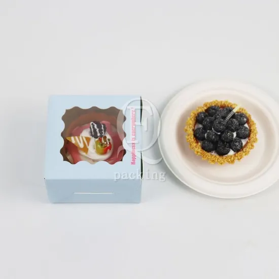 Exquisite Prevent Vibration Customized Cake Paper Boxes for School Event