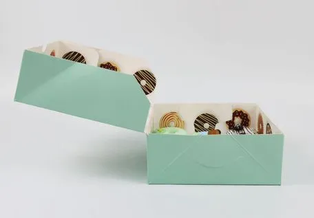 Multiple Sizes Reusable Customized Cardboard Sheet Cake Boxes for Birthday Party