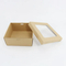 Eco Friendly Square Mini Cake Box Food Grade Biodegradable Packaging Boxes Custom Logo
