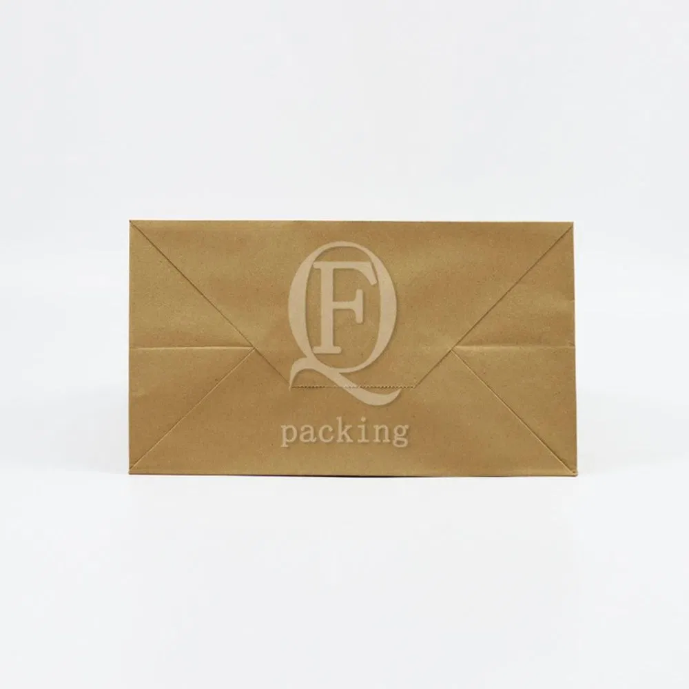 Sustainable Oil-Proof Customized Printed Paper Shopping Bag for Stationery
