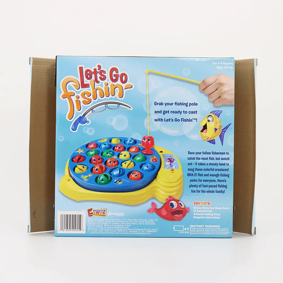 Wholesale Toy Box Full Color Luxury Shipping Boxes Paper Cardboard Kids Gift Box Colored Display Boxes with Window