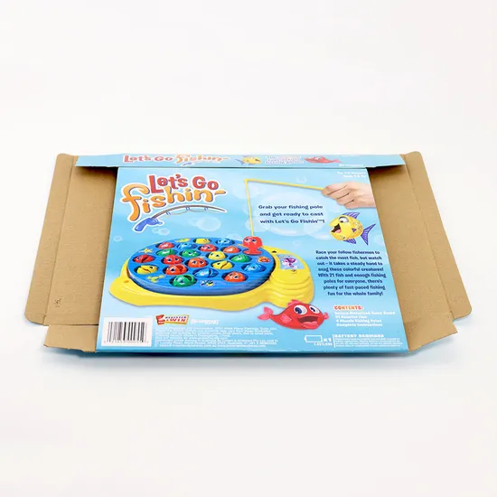 Wholesale Toy Box Full Color Luxury Shipping Boxes Paper Cardboard Kids Gift Box Colored Display Boxes with Window