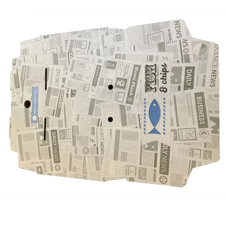 View Larger Image Add to Compare Share Biodegradable Fish and Chips Packaging Boxes Corrugated Paper Box