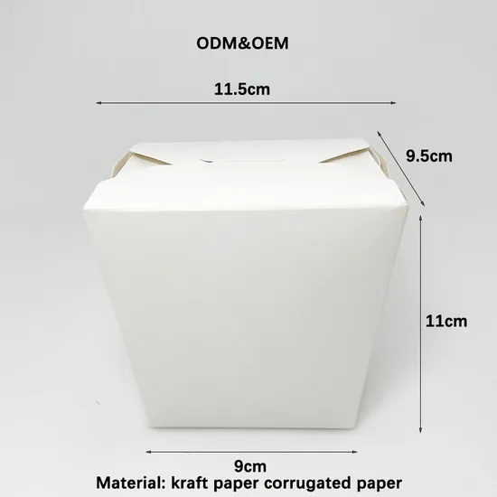 Disposable Paper Pop Corn Box Take Away Food Packaging Custom Logo Printed Kraft Paper Popcorn Box