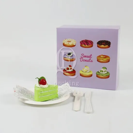 High-End Design Thickened Customized Cardboard Cake Boxes for Team-Building Activity