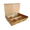 Sealed Performance Partition Design Customized Snack Box Container for Vegetable Sticks