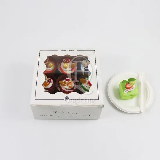 Moisture-Proof Compression-Resistant Customized Custom Printed Cheese Cake Box for Social Dance