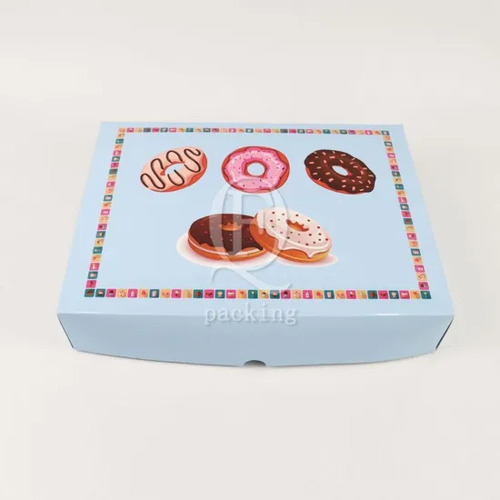 Quality Assurance Degradable Material Packaging Box for Cake for Coffee Shop Takeaway