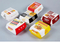 Custom Hamburger Burger Fast Food Paper Container for French Fries Fried Chicken Wing Packaging Boxes