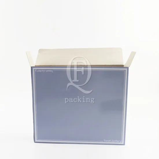Strong Plasticity Foldable Customized Cardboard Gift Box for Food Takeaway Packaging