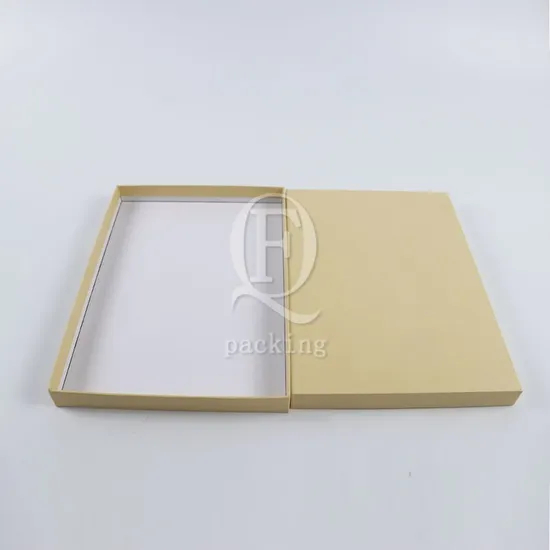Moisture-Proof Stackable Customized Gold Gift Paper Box for Wedding Gift Packaging