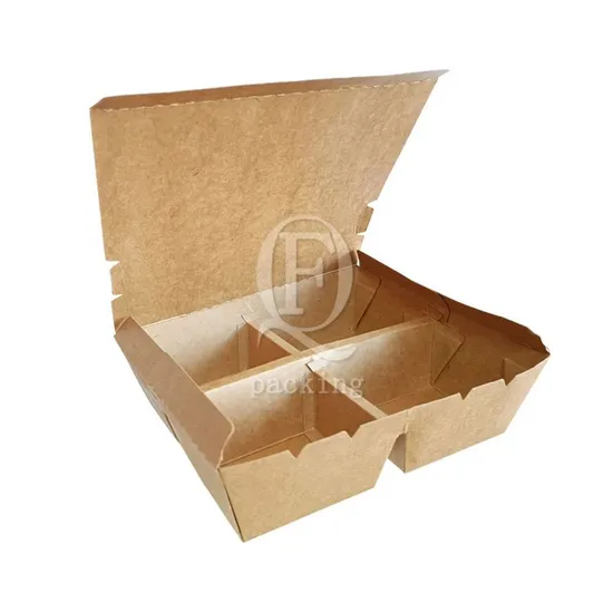 Various Sizes Sturdy and Durable Customized Fold Paper Snack Box for Nuts