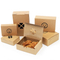 Custom Side Disposable Food Container Waterproof Bento Salad Box Kraft Paper Box for Food