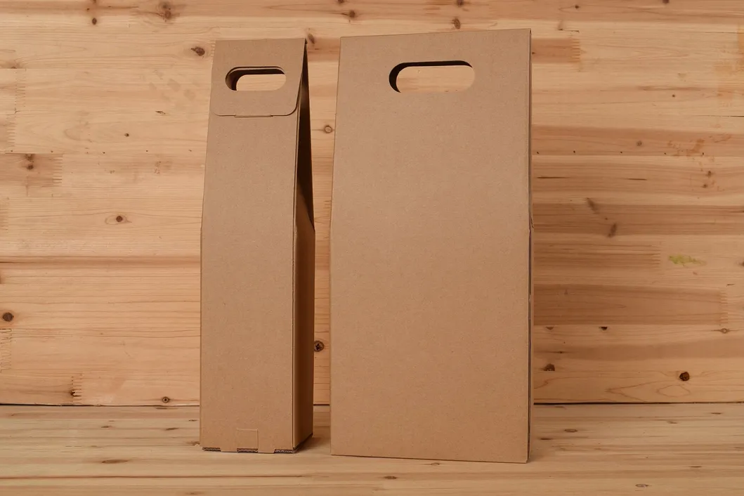 Factory Custom Sealing Food Sandwich Bakery Packaging Takeaway Kraft Paper Bag with Handle