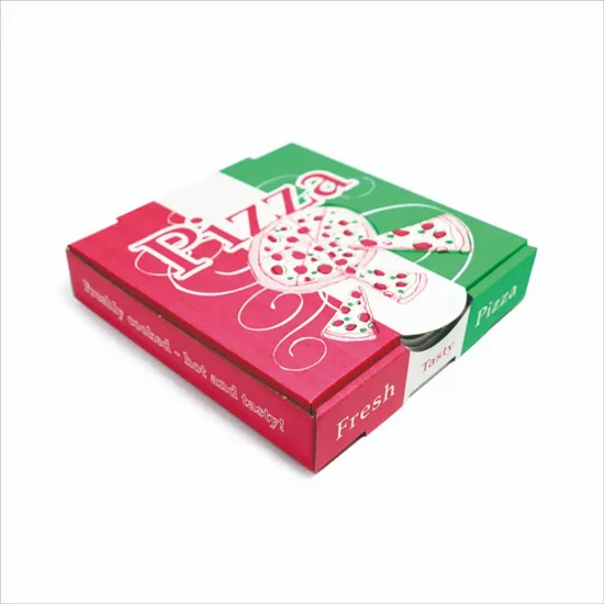 Pizza Box 12′ Kraft Flute Food Packing Pizza Food Packaging Box Pizza Box
