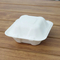 2022 New Biodegradable Bagasse Burger Box Food Packaging Bagasse Lunch Box Supplier