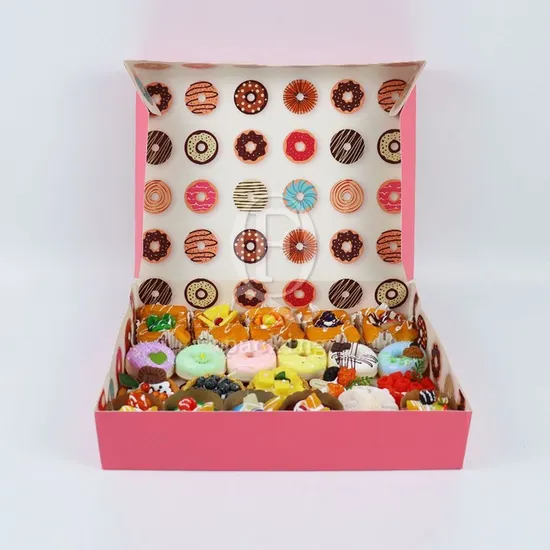 Prevent Leakage Easy to Clean Customized Cake Package Box for Mass Gathering