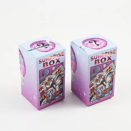 Factory Wholesale Custom Size Loge Transparent Window Cardboard Kraft Paper Luxury Degradable Eco-Friendly Packaging Toy Box