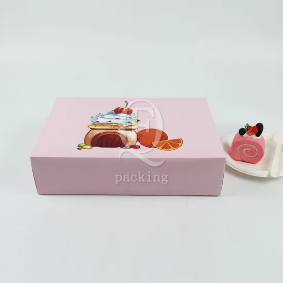 Creative Design Waterproof Customized Cake Paper Box for Graduation Ceremony