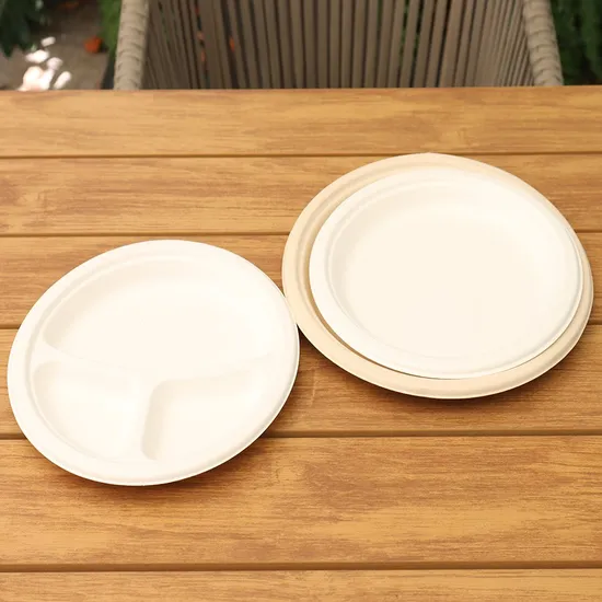Factory Wholesale Custom Eco-Friendly Disposable Food Packaging Containers Food Cutlery Spoon Paper Tray