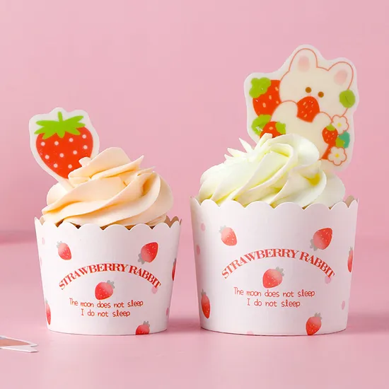 Cheap Custom Printed Logo Food Grade Paper Doughnut Donut Box Wholesale Custom Disposable Degradable Bakery Packaging Paper Cupcake Box